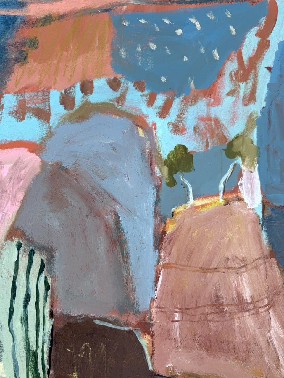 Wet Season Downpour - Original Artwork