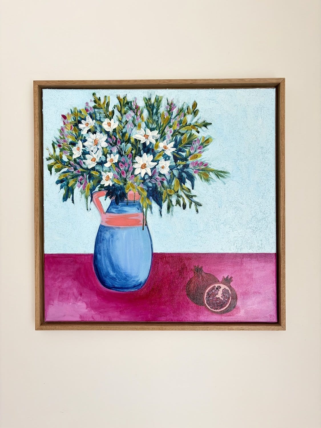 Blooming Affection-Original Art-Beth Dangerfield-Greenhouse Interiors Pty Ltd