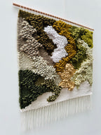 Moss 13 - Handwoven Art