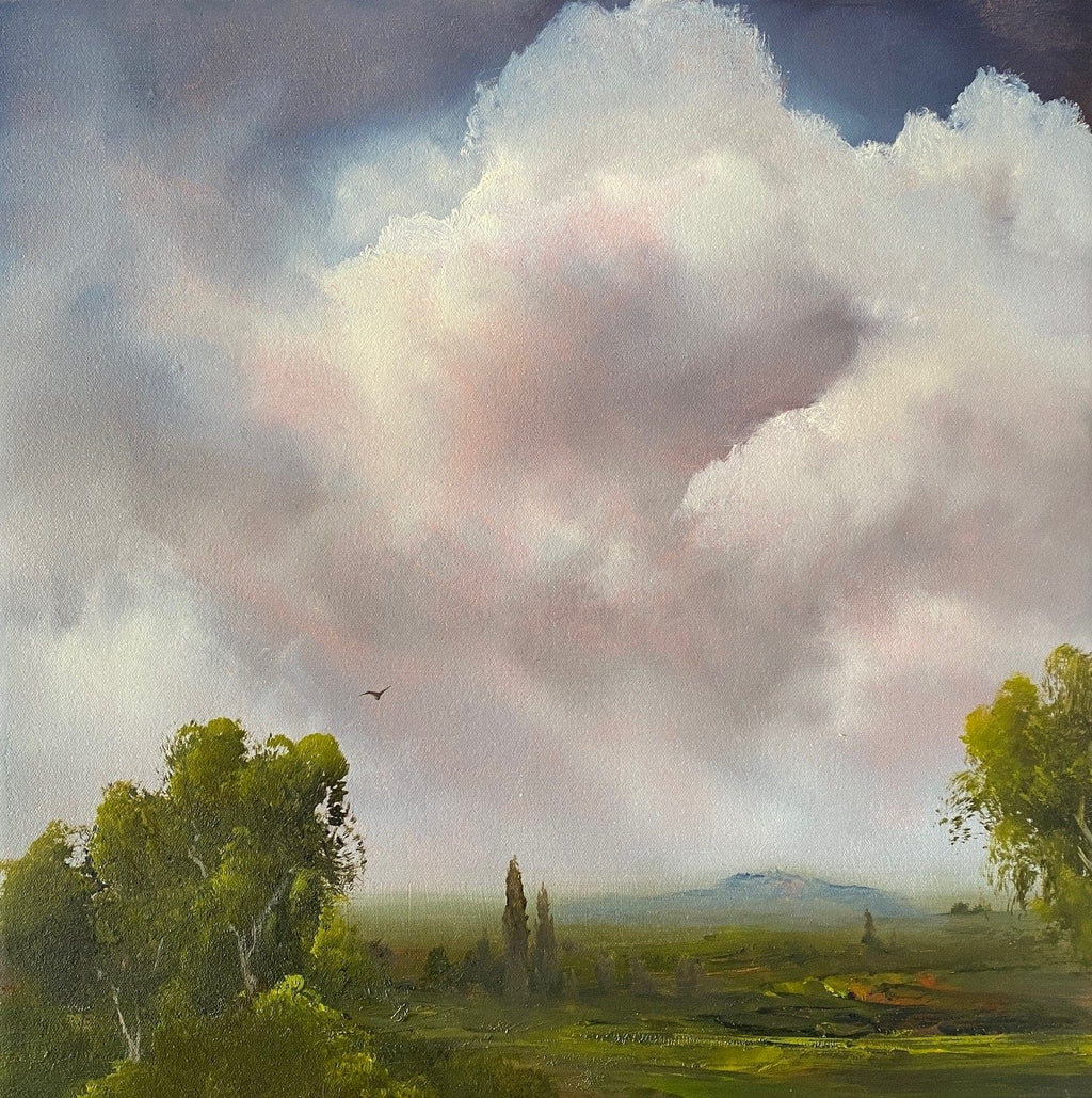 Pink Clouds Over The Midlands - Original Art