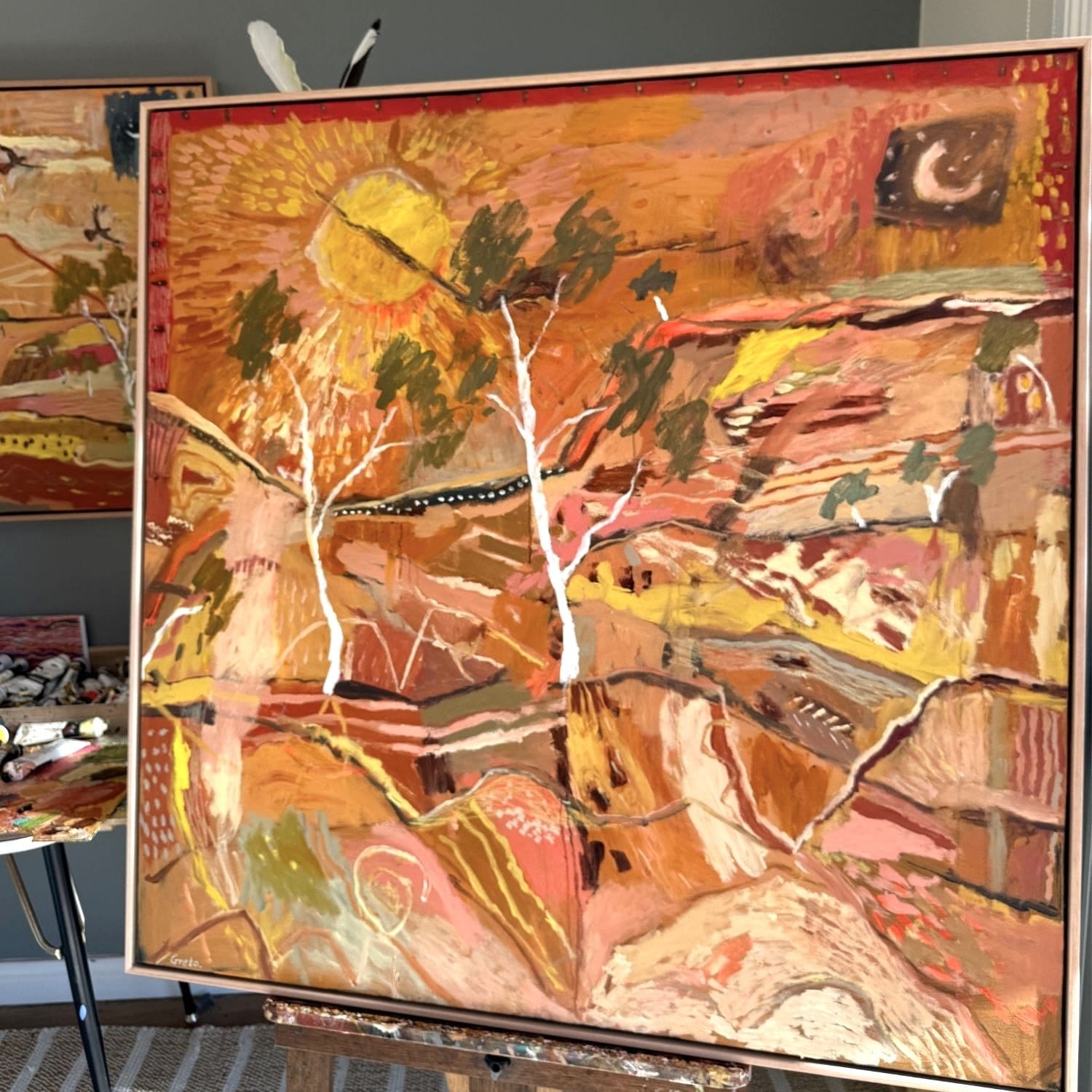 Ormiston Gorge Calling   - Original Artwork