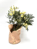 Skinny Crush Vase 'Gold Blush'