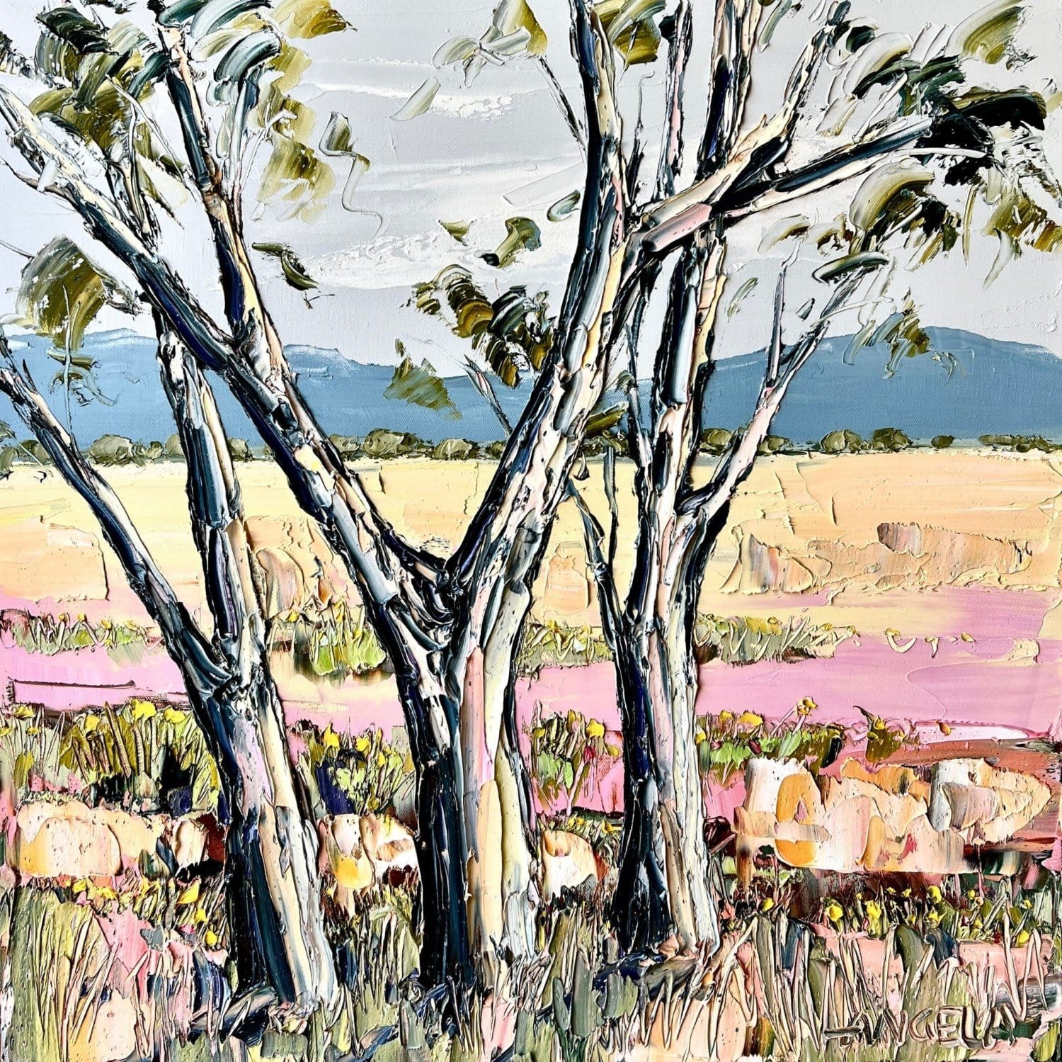 Doing Life Together - Original Art-Original Art-Angela Hawkey-Greenhouse Interiors Pty Ltd