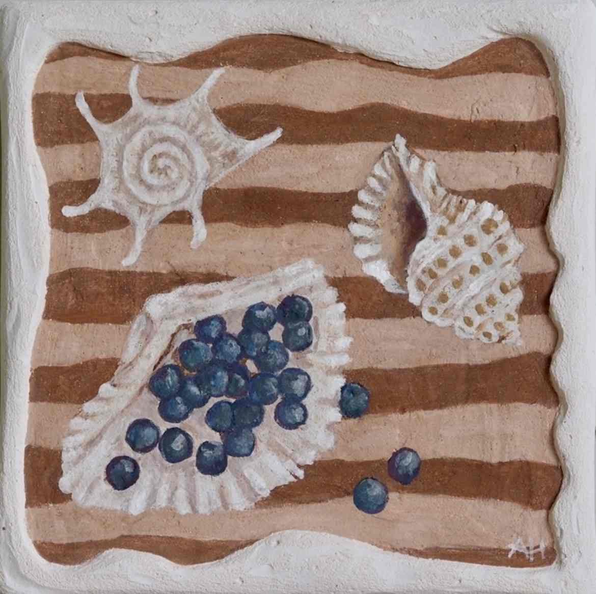 Seaside Blueberries - Original Art