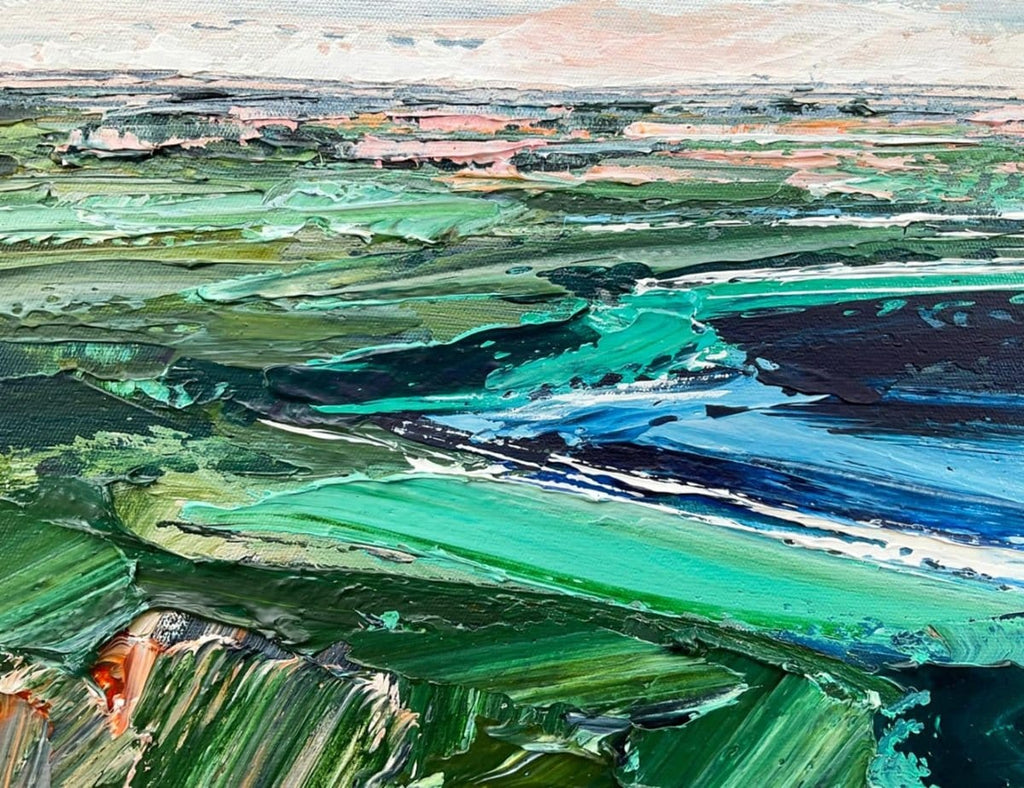 Sage Horizon - Original Artwork