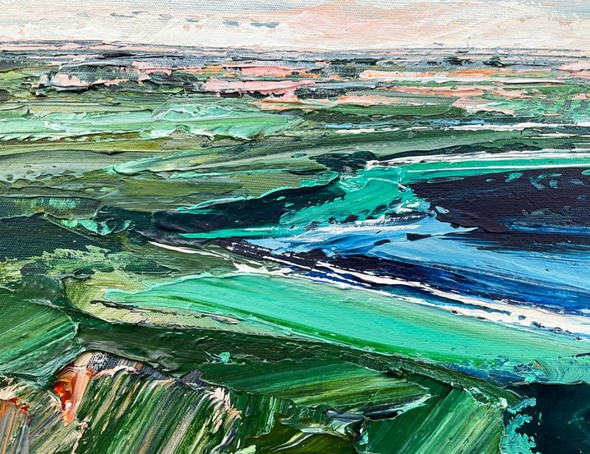Sage Horizon - Original Artwork