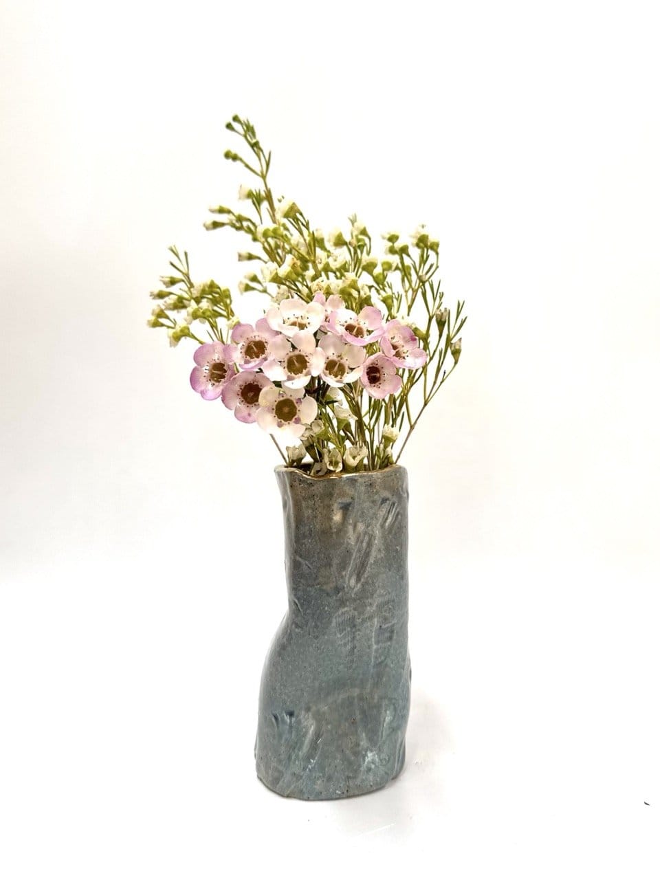 Mini Crush Vase 'Gold Steel'