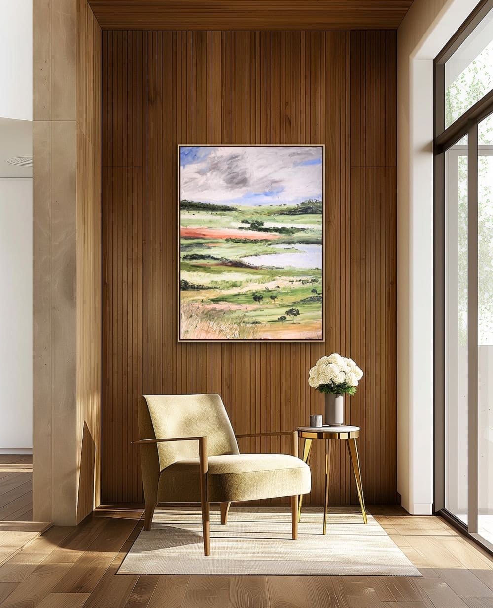 Hushed Land - Original Art-Original Art-Michelle Keighley-Greenhouse Interiors Pty Ltd
