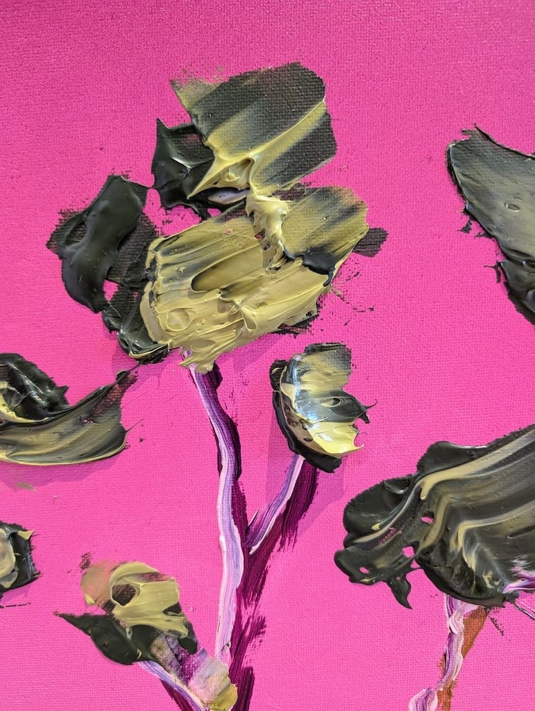 Trees In The Plum - Original Art