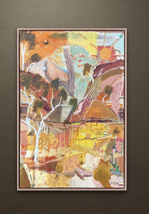 Sundown In The West  - Original Artwork