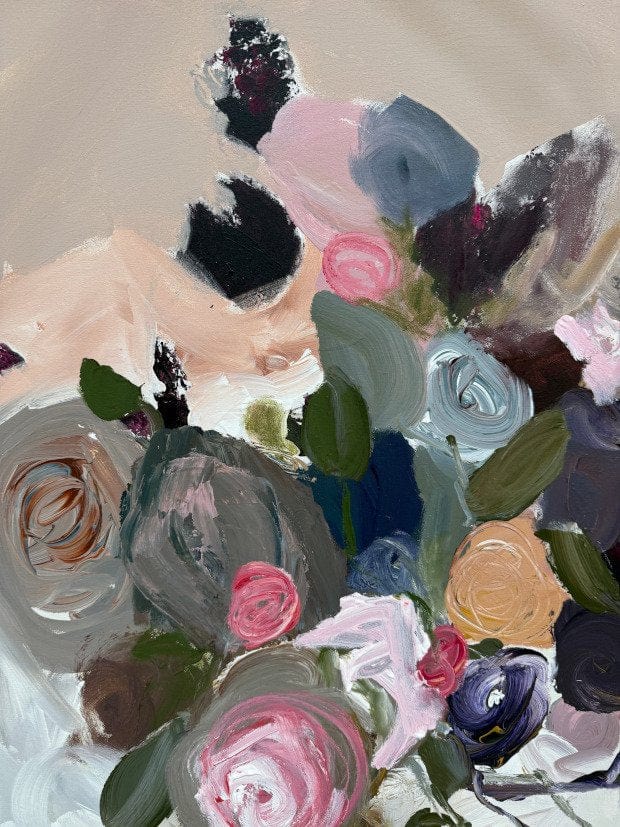 An Impressive Arrangement - Original Art