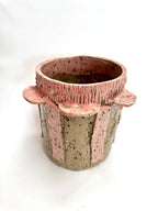 Deluxe Ice / Flower Bucket 'Pink Mud'-Ceramics-Lauren Barton-Greenhouse Interiors Pty Ltd