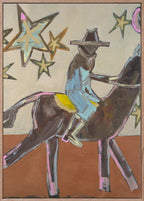 The Rider + Saffron - Limited Edition Print-Prints-Marcia Priestley-Greenhouse Interiors Pty Ltd