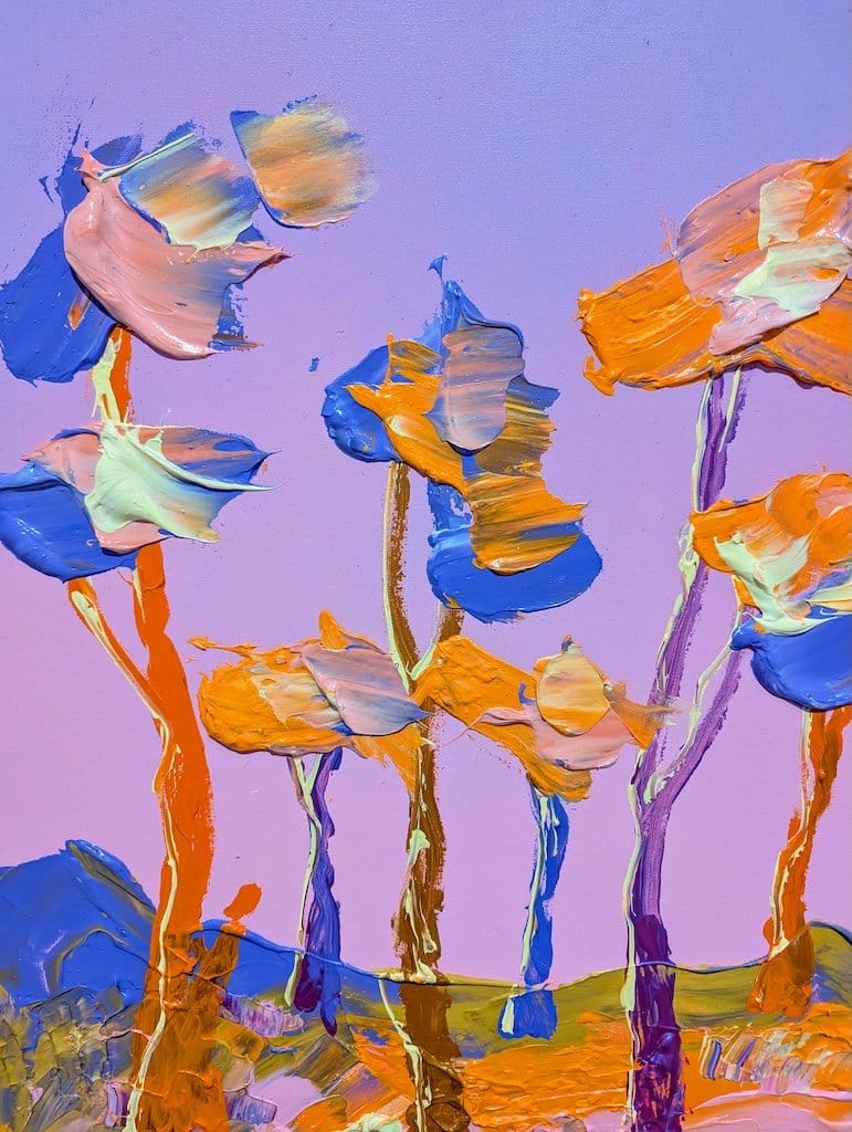 Sienna Trees - Original Art