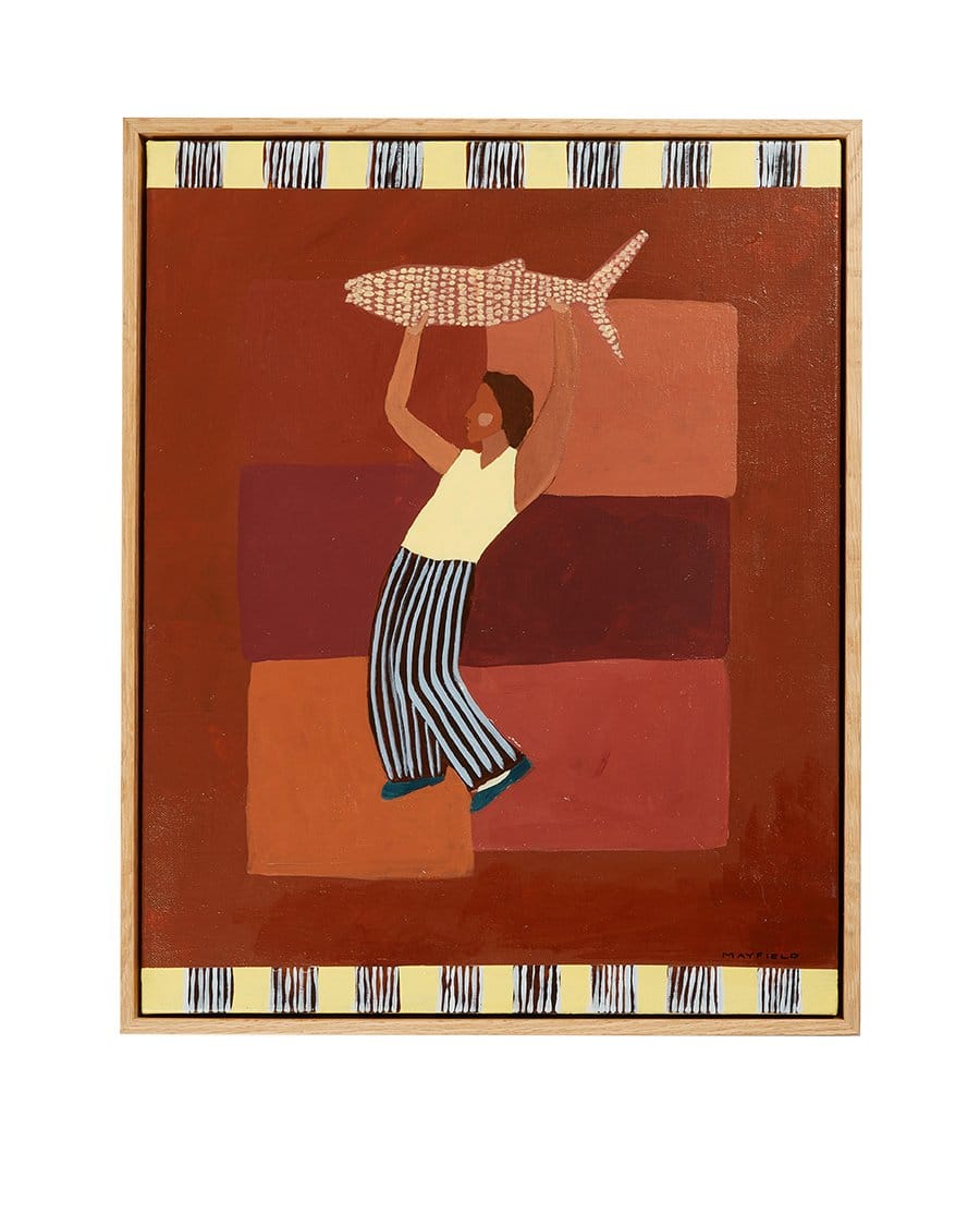 Holy Mackeral! - Original Art-Original Art-Lily Mayfield-Greenhouse Interiors Pty Ltd