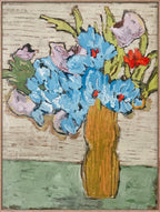 Field Flowers - Original Painting-Original Art-Marcia Priestley-Greenhouse Interiors Pty Ltd