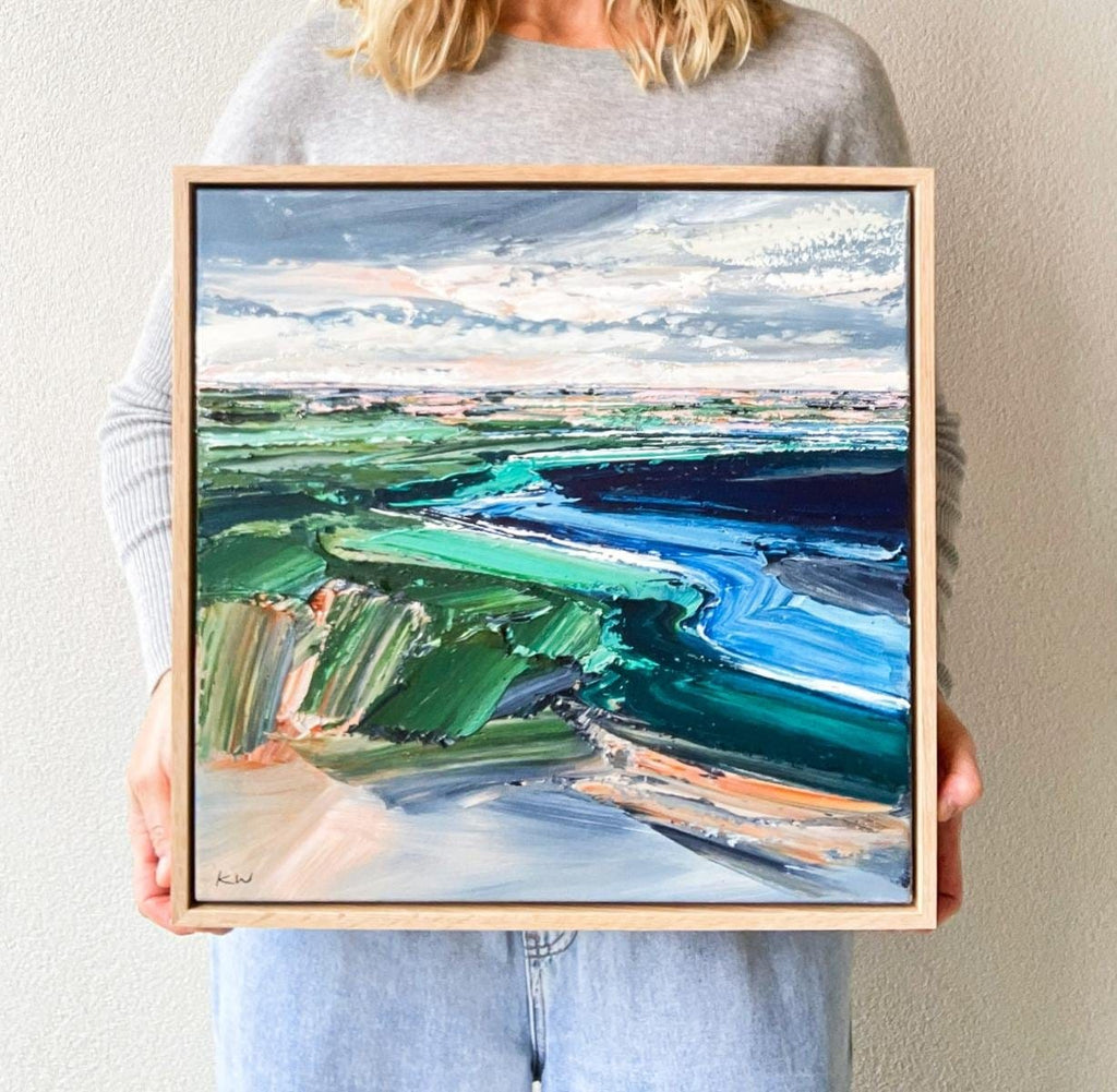 Sage Horizon - Original Artwork