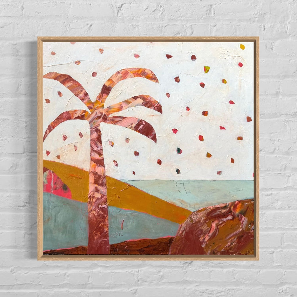 Tropical Rain - Original Art-Original Art-Leigh Vardanega-Greenhouse Interiors Pty Ltd