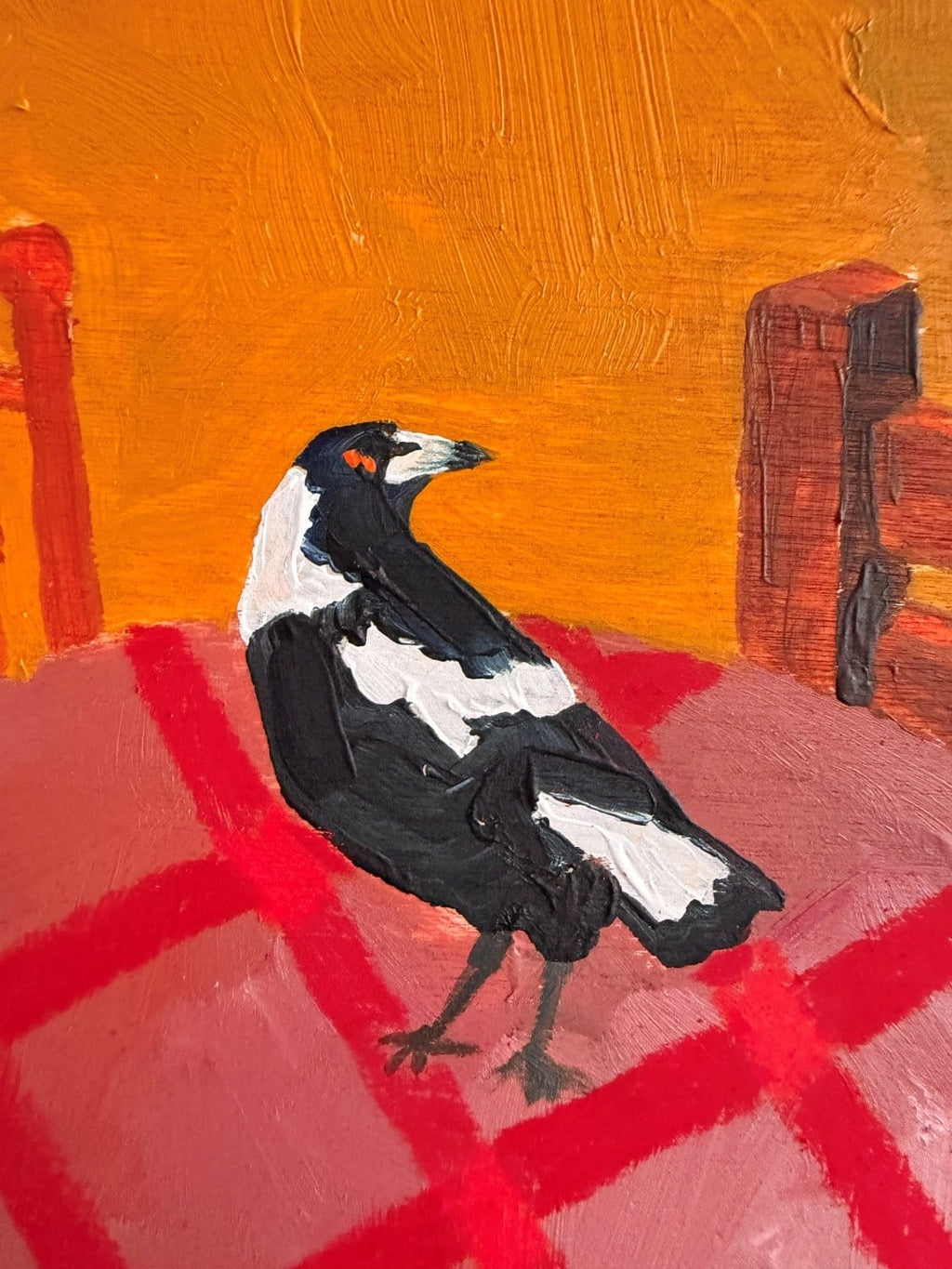 Before The Chair Empties - Original Artwork