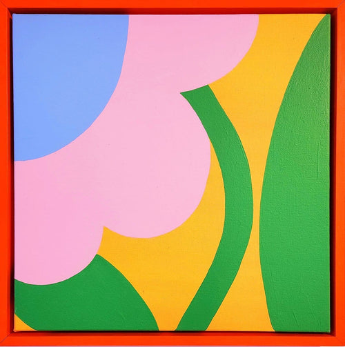 When The Sun Sat On Pink - Original Art