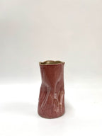 Mini Crush Vase 'Gold Crimson'