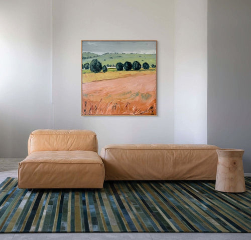 Where The River Slows - Original Art