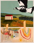 Taped To The Edges Of Where We Began - Original Artwork