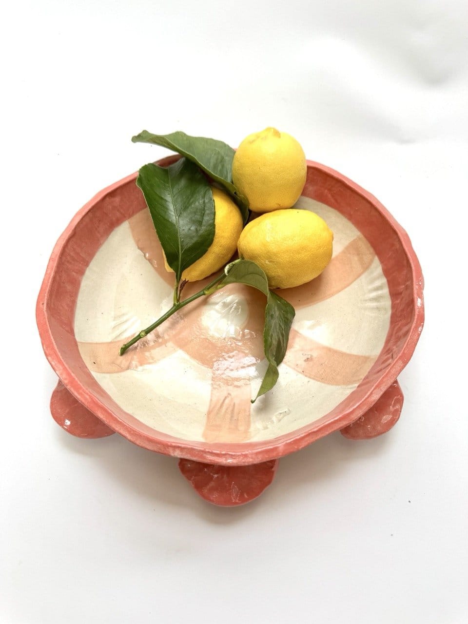 Salad Bowl - 'Pink'-Ceramics-Lauren Barton-Greenhouse Interiors Pty Ltd
