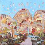 Carl's Hike In Knee High Socks - Original Painting