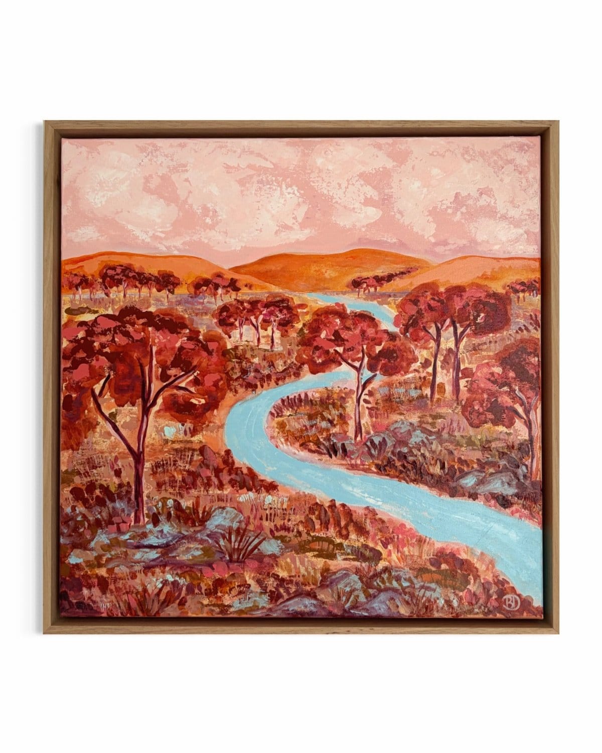 Where The River Wanders - Original Art
