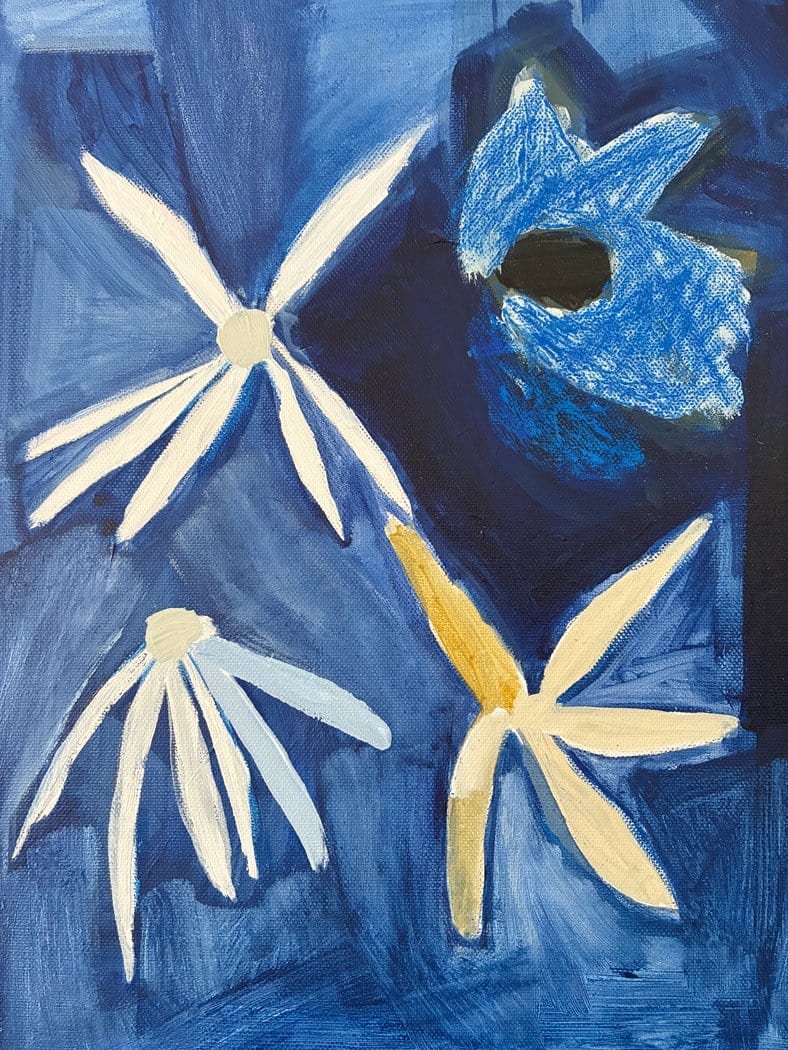 New Blue - Original Painting