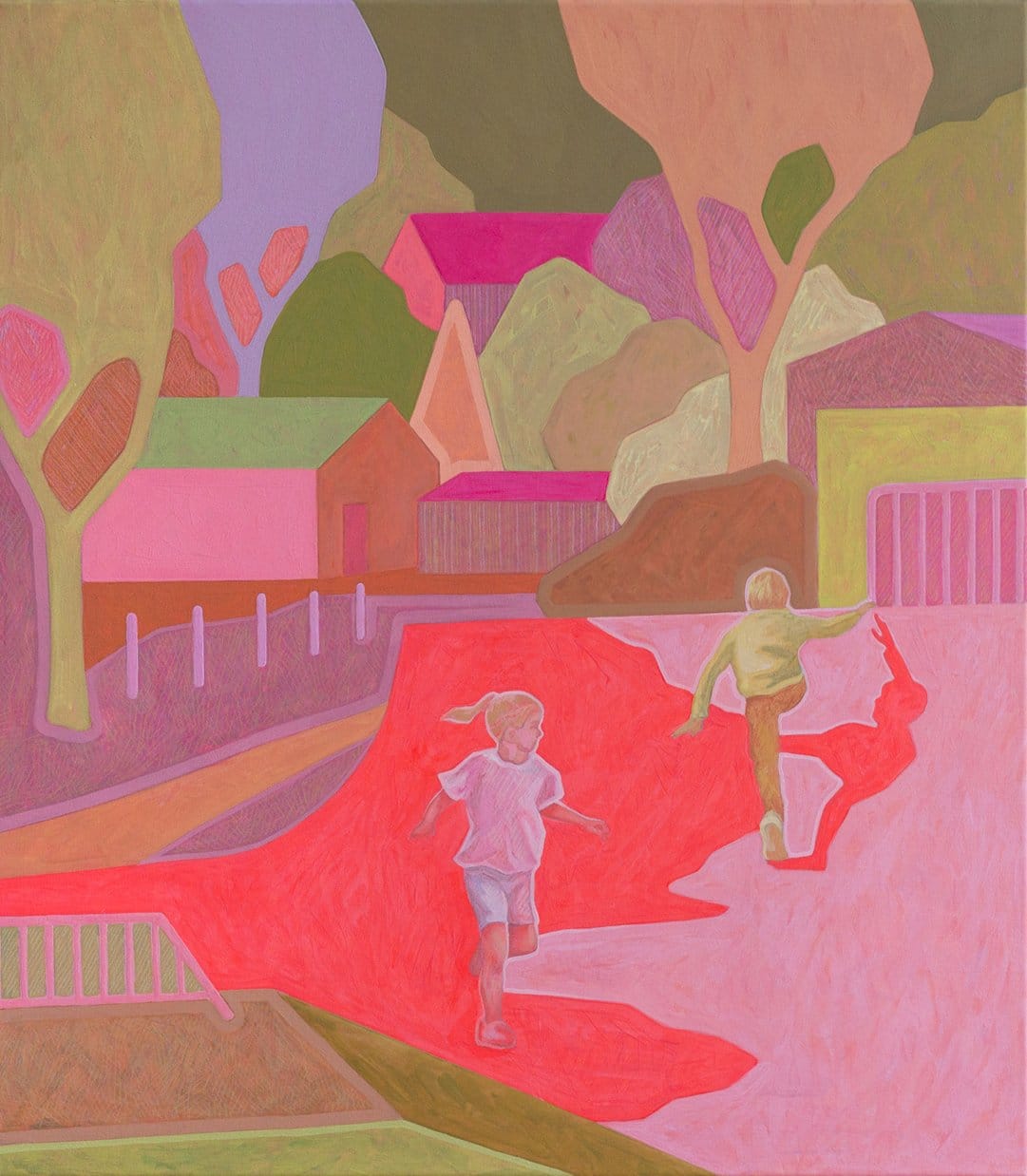 Skate Park - Original Art-Original Art-Tarin Grey-Greenhouse Interiors Pty Ltd