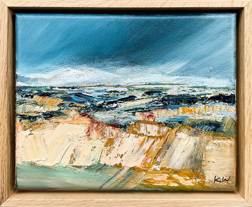 Long Field I - Original Artwork-Original Art-Katie Wyatt-Greenhouse Interiors Pty Ltd