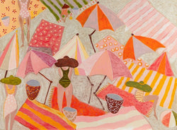 Beach Day Print - Open Edition Print-Prints-Alexandra Blunn-Greenhouse Interiors Pty Ltd