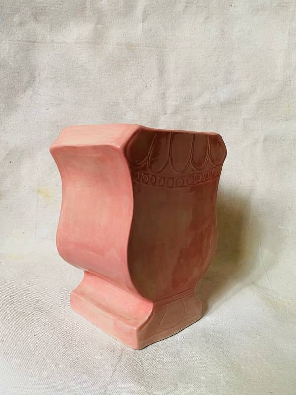 Medium Pale Pink Urn Vase