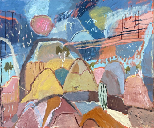 Wet Season Downpour - Original Artwork