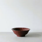 Footed Bowl - Dark Sienna