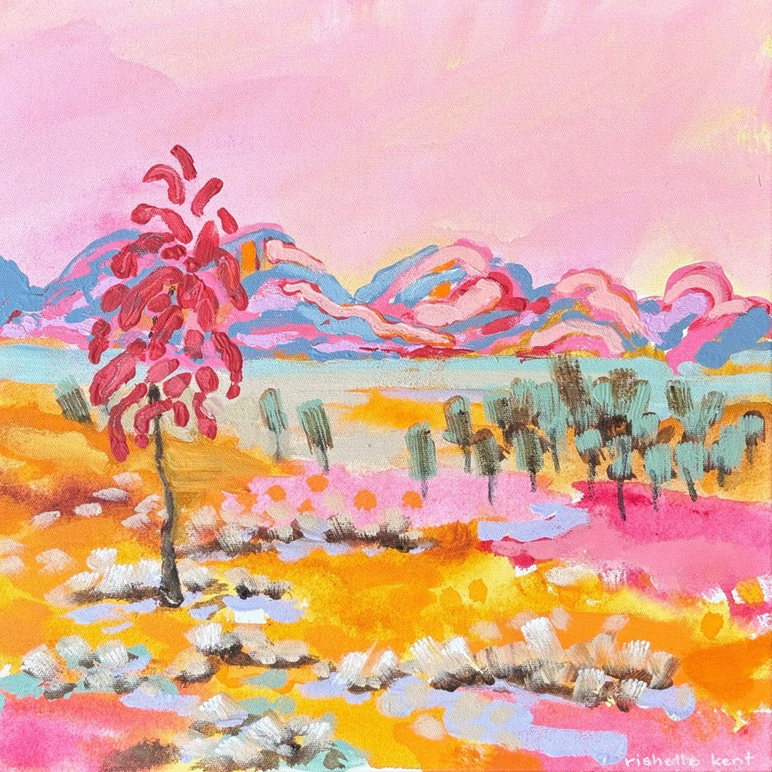 Desert Oak Dreaming - Original Art