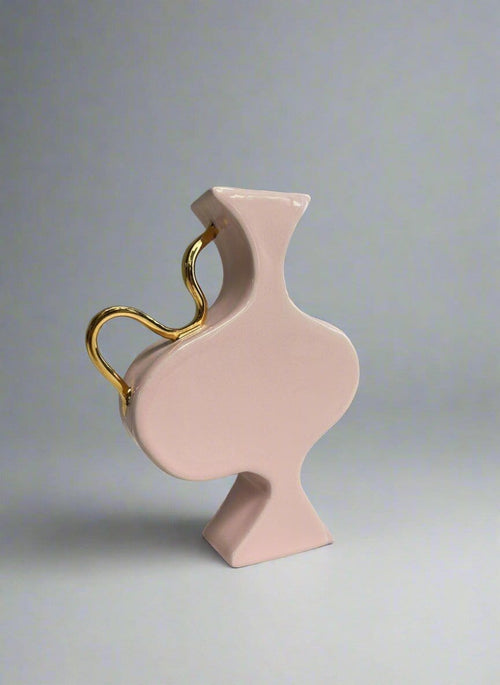 Golden Femme In Pink