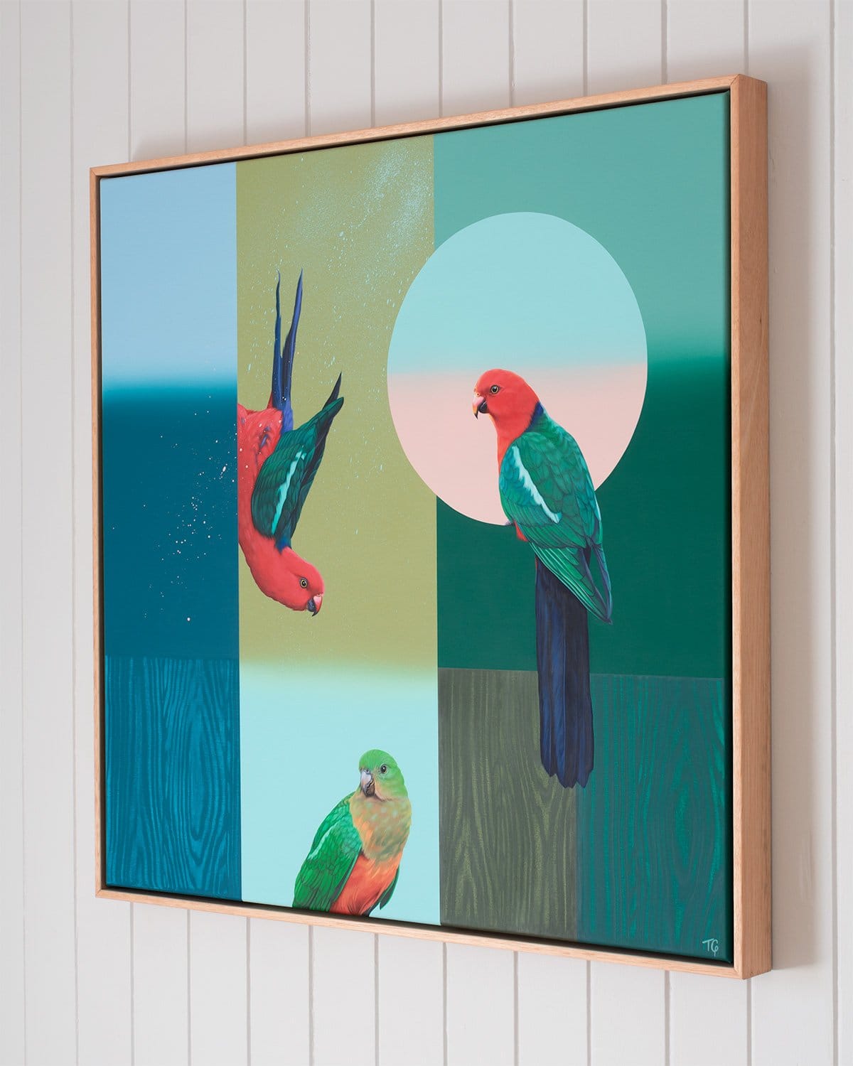 The Man On The Moon - Original Art