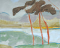Idyllscape I - Original Painting  Copy-Original Art-Marcia Priestley-Greenhouse Interiors Pty Ltd