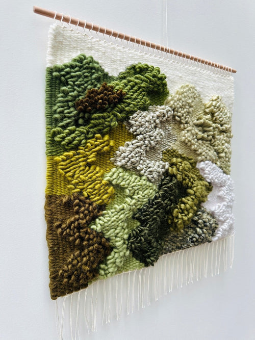 Moss 14 - Handwoven Art