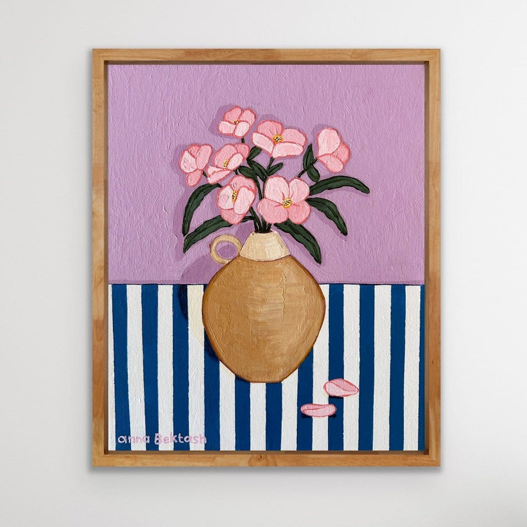 Stripes And Magnolia - Original Art
