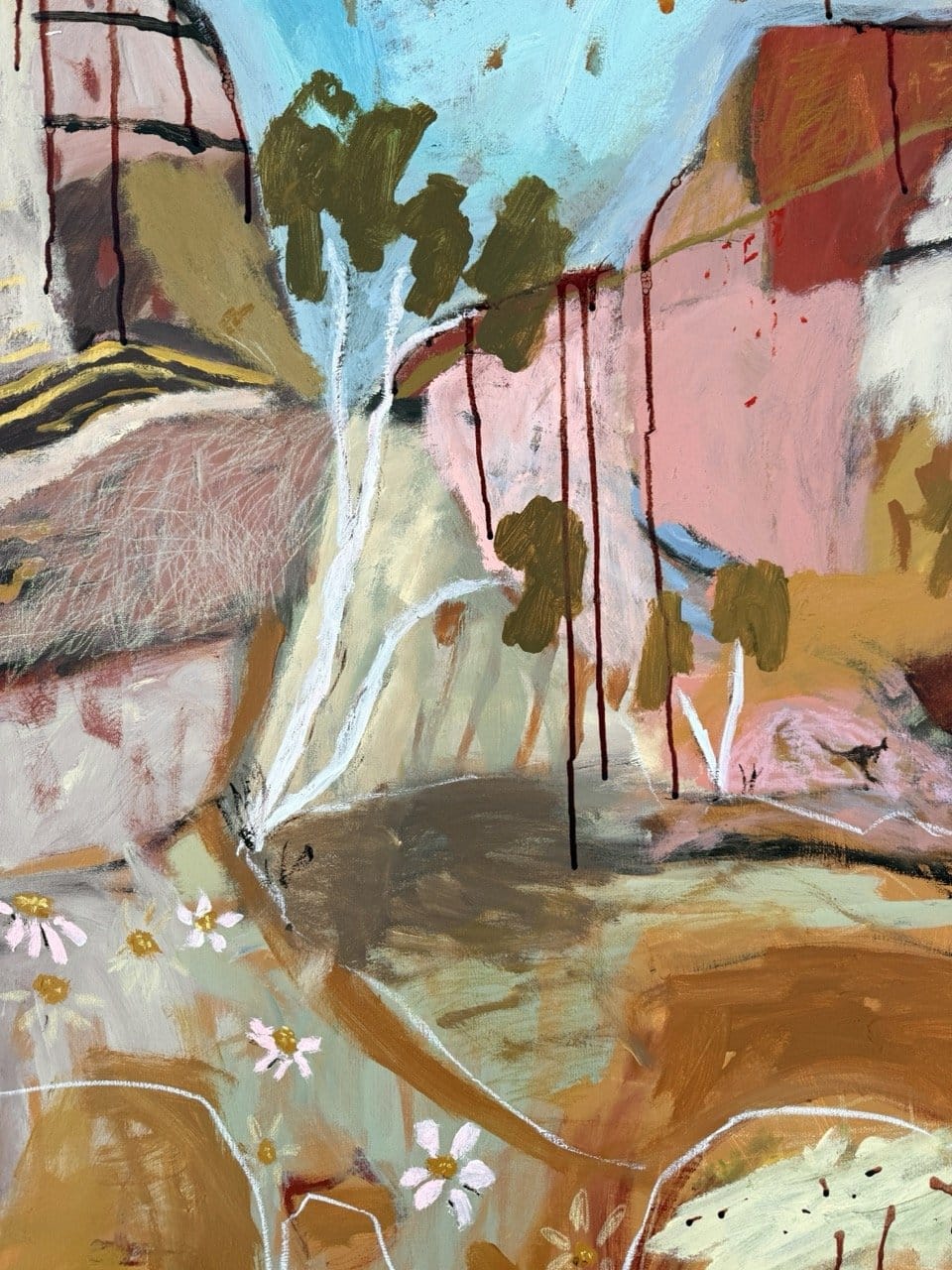 Red Dust And Rain - Original Artwork