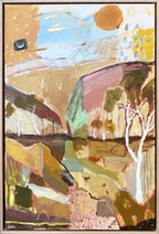 Sundown At Kings Canyon - Original Artwork-Original Art-Greta Hounslow-Greenhouse Interiors Pty Ltd