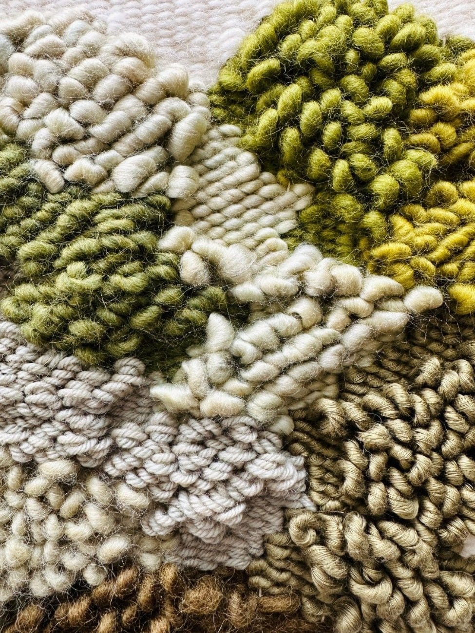 Moss Mini 17 - Handwoven Art