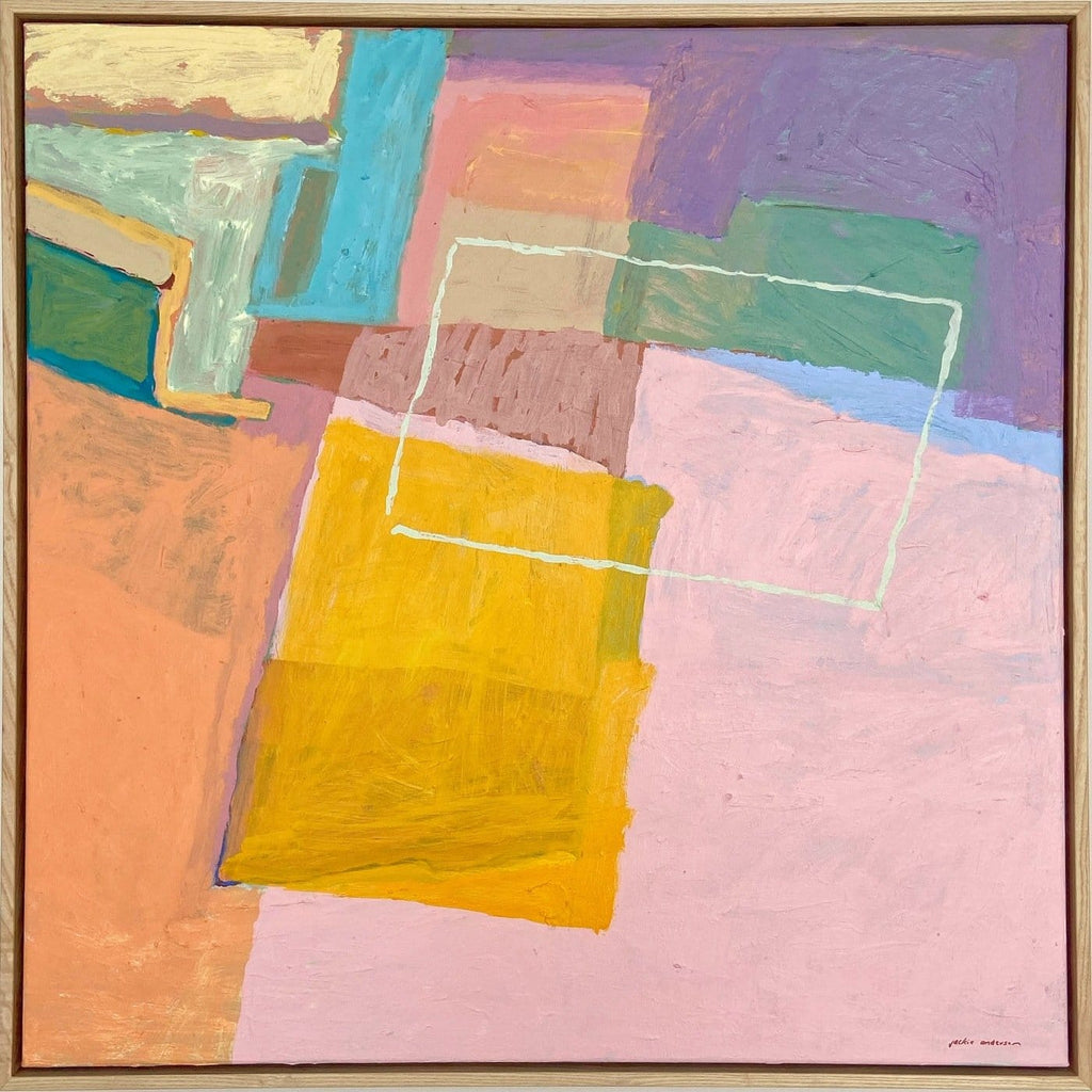 Wandering The Neighbourhood - Original Art-Original Art-Jackie Anderson-Greenhouse Interiors Pty Ltd