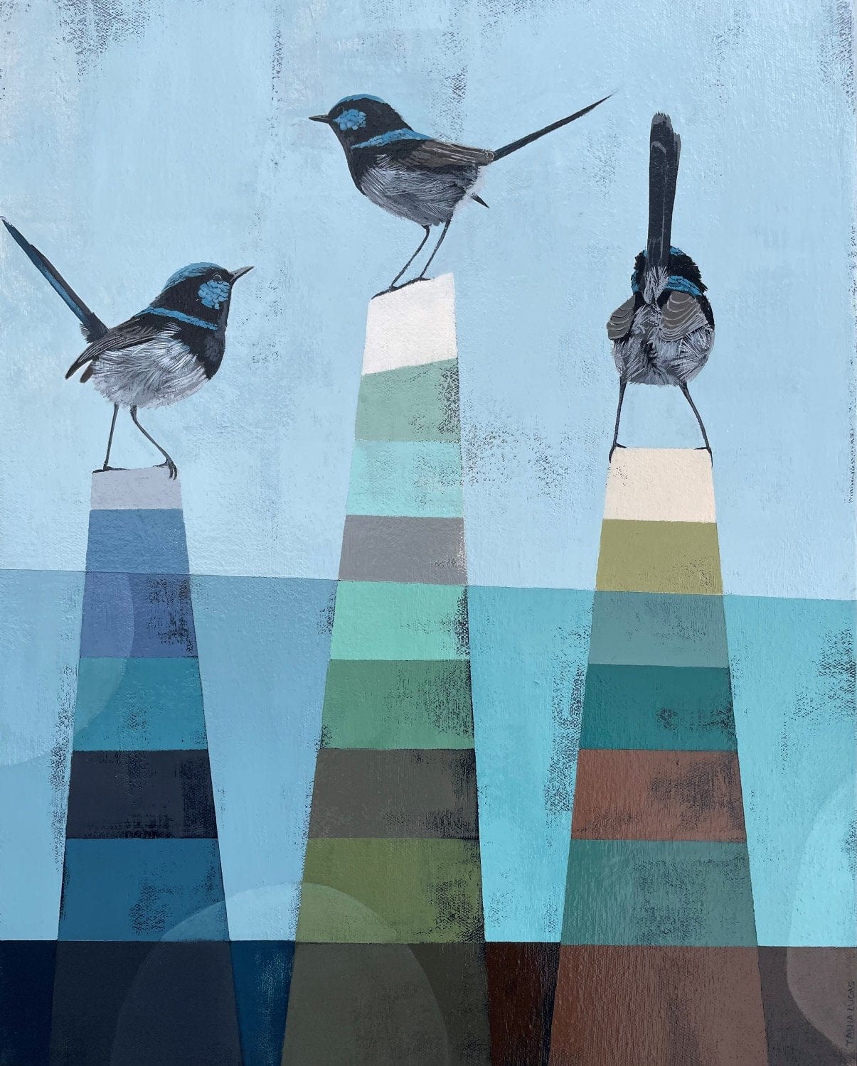 Blue Skies - Original Artwork