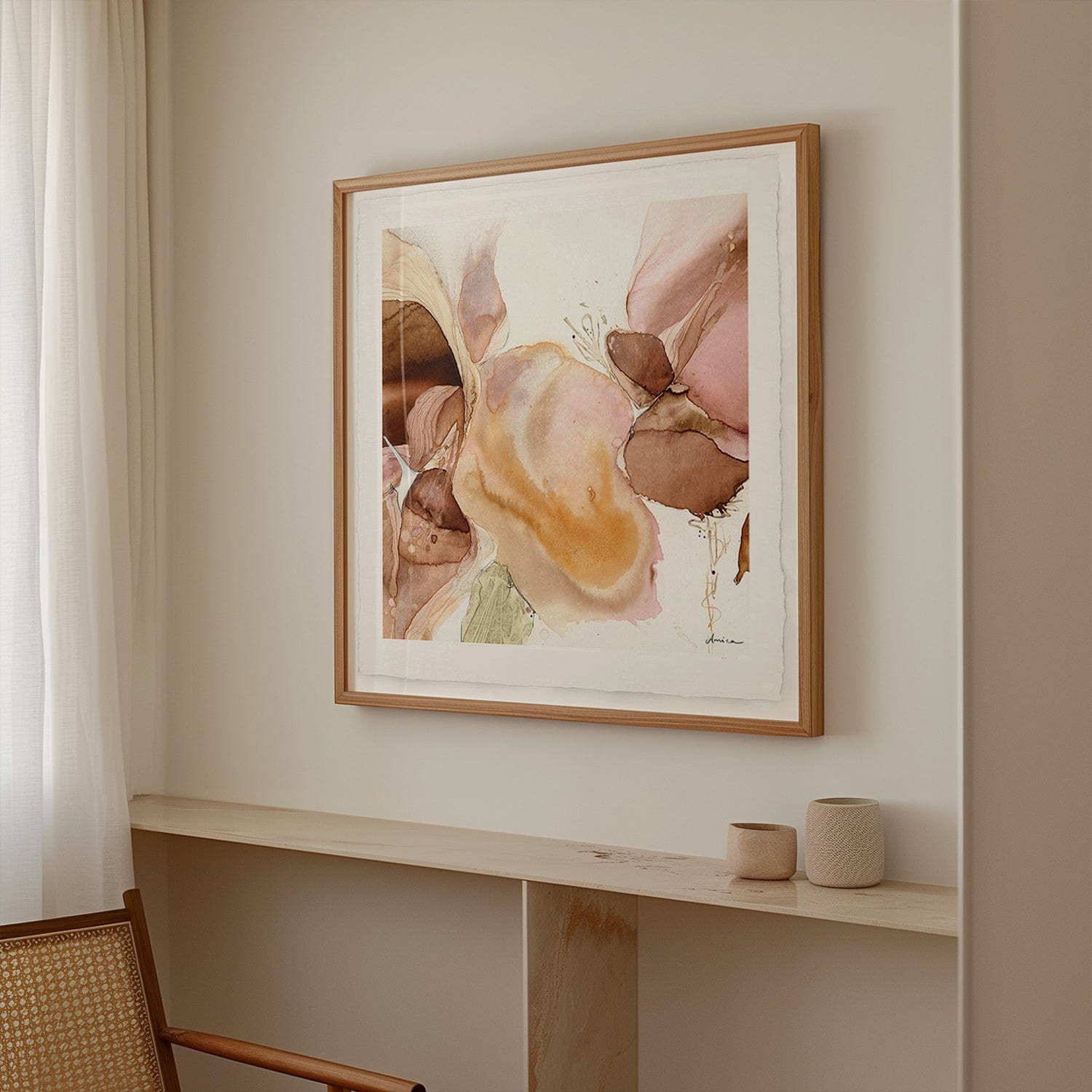 Delicate Power 5 – Framed Art Print