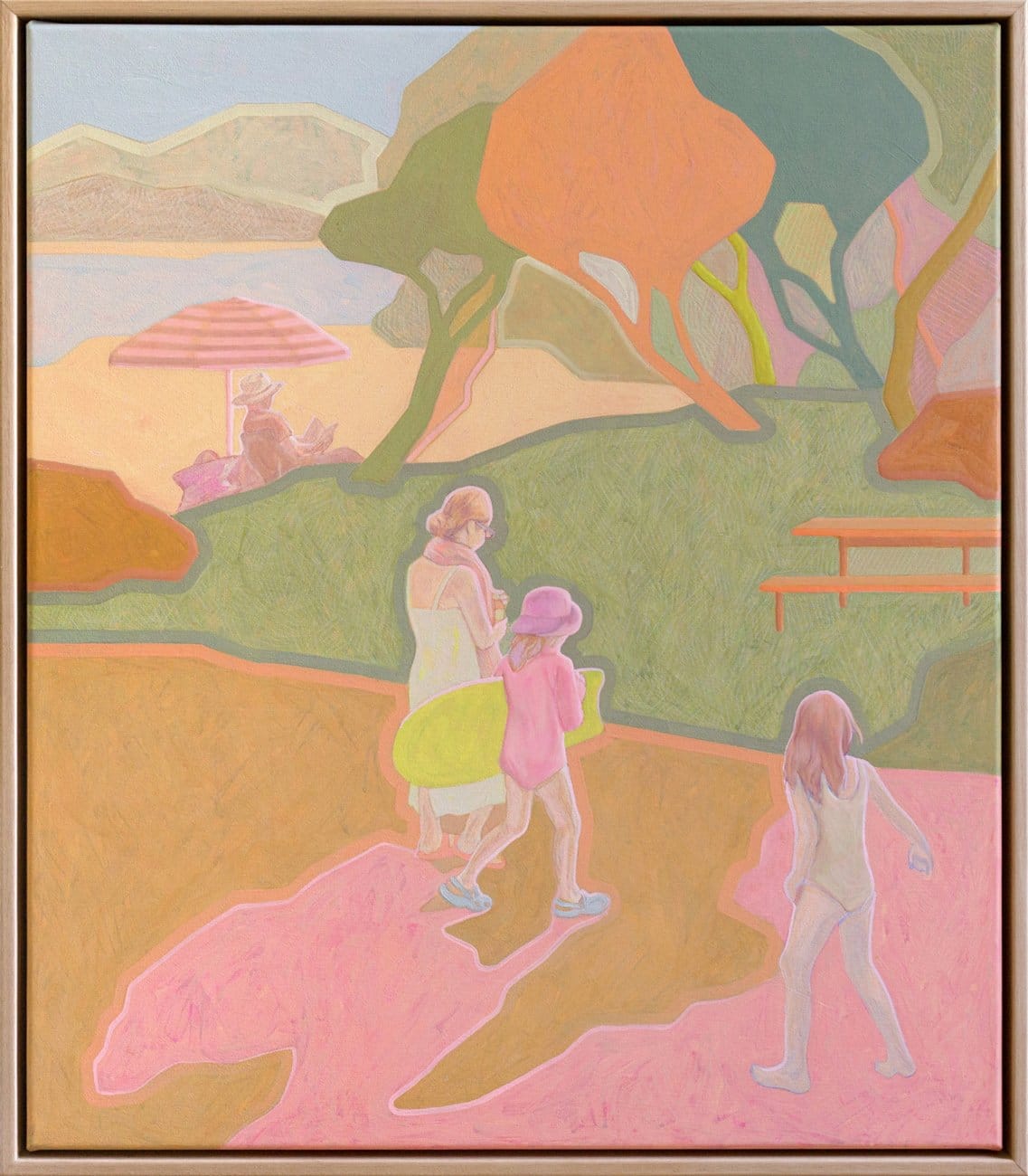 Summer At The Lake - Original Art